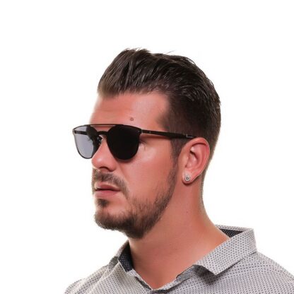 Web - Gray Unisex Sunglasses