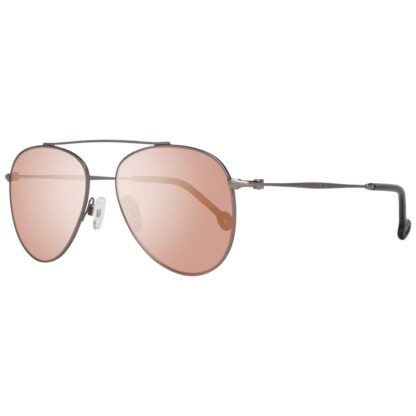 Hally & Son - Gray Unisex Sunglasses