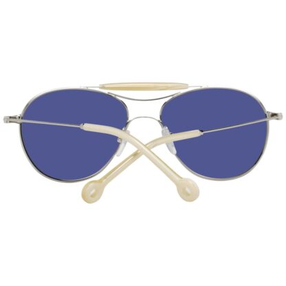 Hally & Son - Silver Unisex Sunglasses