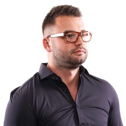 Hally & Son - Brown Unisex Optical Frames