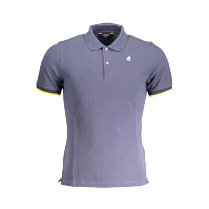 K-WAY Blue Cotton Polo Shirt