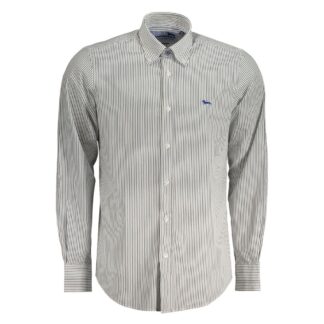 Harmont & Blaine Blue Cotton Shirt