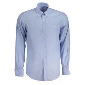 Harmont & Blaine Blue Cotton Shirt