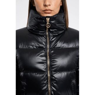 Yes Zee Black Nylon Women Jacket