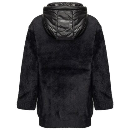 PINKO Black Nylon Jackets & Coat