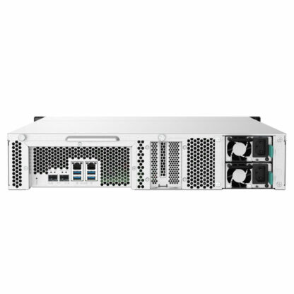 Δικτυακή συσκευή αποθήκευσης NAS Qnap TS-832PXU-RP-4G 4 GB RAM Μαύρο