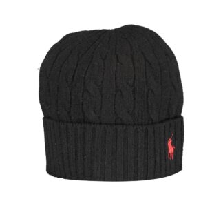 Levi's Black Acrylic Men Cap