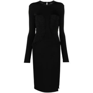 PINKO Black Viscose Women Dress