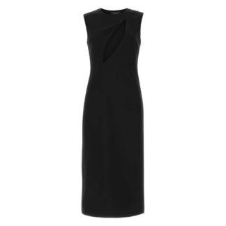 PINKO Black Viscose Dress