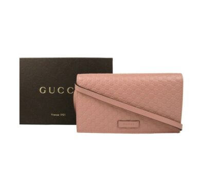 Gucci - Gucci Women's Leather Crossbody Wallet Bag