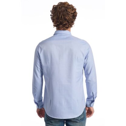 Baldinini Trend Light Blue Cotton Shirt