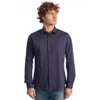 Baldinini Trend Light Blue Cotton Shirt