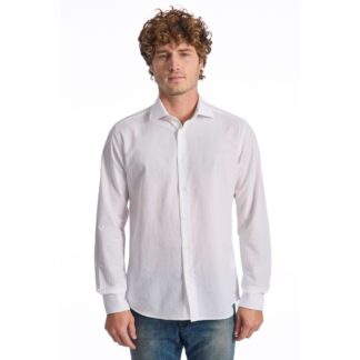 Baldinini Trend Blue Cotton Shirt