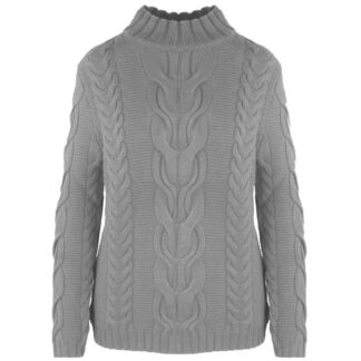 Cavalli Class Black Cotton Women Sweater