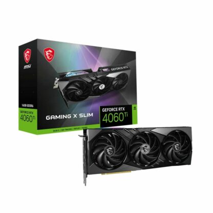 Κάρτα Γραφικών MSI GEFORCE RTX 4060 Ti GAMING X SLIM 16G Geforce RTX 4060 Ti 16 GB GDDR6