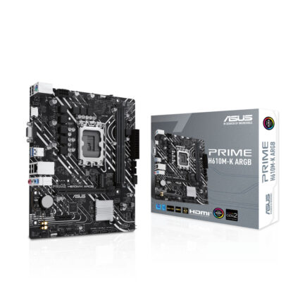 Μητρική Κάρτα Asus  H610M-K ARGB LGA 1700