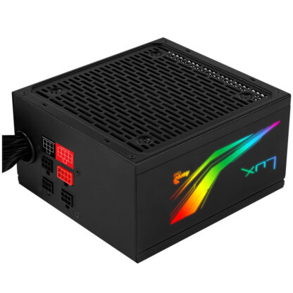 AEROPGSLUXRGB-550 AEROCOOL LUX 550W RGB Zasilacz ATX 80 PLUS BRONZE - Τροφοδοσία Ρεύματος Aerocool LUXRGB550M 550 W Plus Bronze