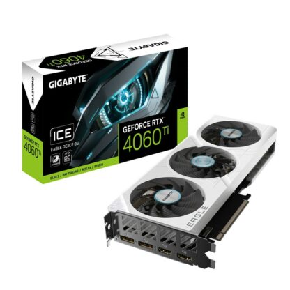 Κάρτα Γραφικών Gigabyte GV-N406TEAGLEOC ICE-8GD Geforce RTX 4060 Ti 8 GB GDDR6