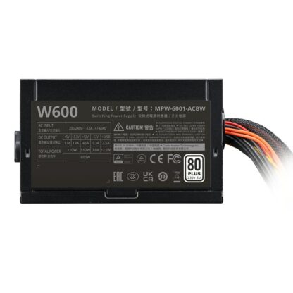 Τροφοδοσία Ρεύματος Cooler Master MPW-6001-ACBW-BEU Μαύρο