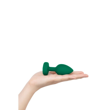 Emerald Vibrerende Butt Plug - Πρωκτικό B-Vibe Vibrating Jewel Πράσινο M/L