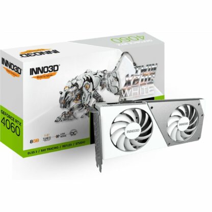 Κάρτα Γραφικών INNO3D N40602-08D6X-173051W Geforce RTX 4060 GDDR6