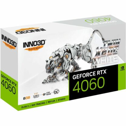 Κάρτα Γραφικών INNO3D N40602-08D6X-173051W Geforce RTX 4060 GDDR6