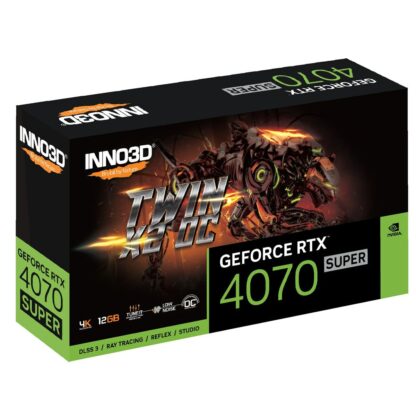 Κάρτα Γραφικών INNO3D TWIN X2 OC RTX 4070 SUPER 12 GB GDDR6X