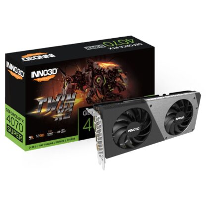 Κάρτα Γραφικών INNO3D N407S2-126X-186162N RTX 4070 SUPER 12 GB GDDR6X