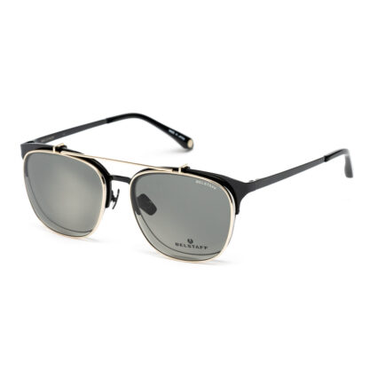 Σκελετός Γυαλιών + Γυαλιά Ηλίου Belstaff HATCHER-NEGRO-DORADO-W Ø 55 mm Clip On