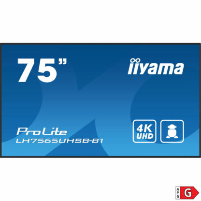 Οθόνη Videowall Iiyama ProLite LH7575UHS-B1AG 75" 4K Ultra HD