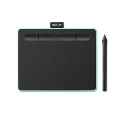 Wacom Intuos M Bluetooth graphic tablet Black, Green 2540 lpi 216 x 135 mm USB/Bluetooth - Γραφικά δισκία και στυλό CTL-6100WLE-S