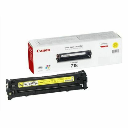 Canon CRG-718 Y toner cartridge 1 pc(s) Original Yellow - Γνήσιο Toner Κίτρινο Μαύρο