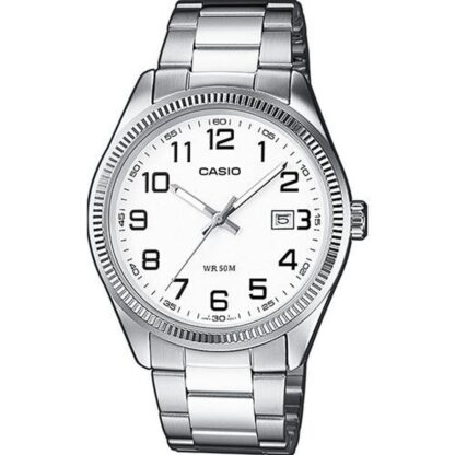 RELOG.PULSO CASIO MTP 1302D 7BVDF - Ανδρικά Ρολόγια Casio DATE  WHITE, NUMBERS Λευκό (Ø 38,5 mm)