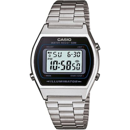 Unisex Ρολόγια Casio B640WD-1AVEF Μαύρο Ασημί (Ø 35 mm)