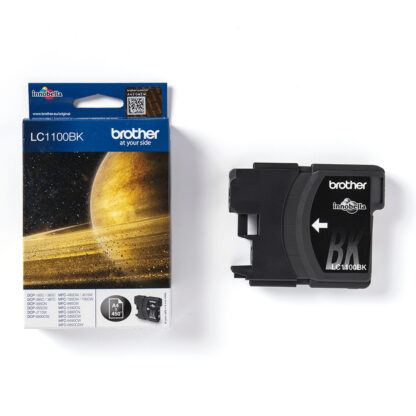 Brother LC1100BK ink cartridge - Αυθεντικό Φυσίγγιο μελάνης DCP-385C/ MFC-6490CW/5490CN Μαύρο (5 Μονάδες)