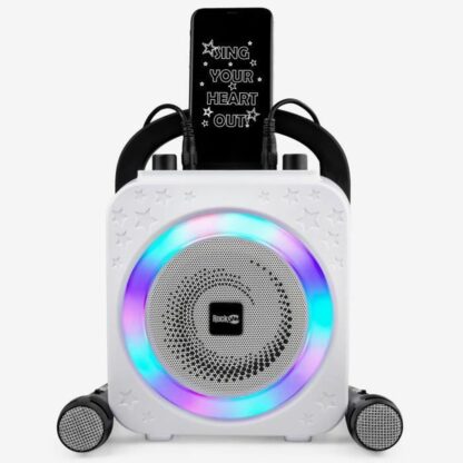 Ηχείο Bluetooth με Μικρόφωνο Καραόκε RockJam Disco Light RJPS150-BK