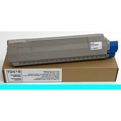 Γνήσιο Toner OKI ES8460MFP Κυανό (1 μονάδα)