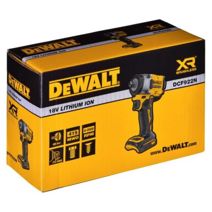 Πνευματικό κλειδί πλήκτρου Dewalt DCF922N 18 V 406 Nm 610 Nm