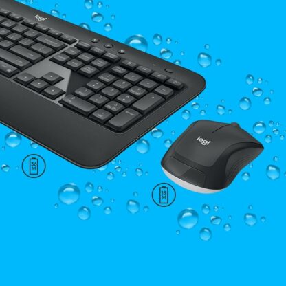 Πληκτρολόγιο και Ποντίκι Logitech 920-008685 Μαύρο Qwerty US