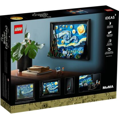 Playset   Lego The Starry Night - Vincent Van Gogh 21333         2316 Τεμάχια 38 x 28 x 12 cm