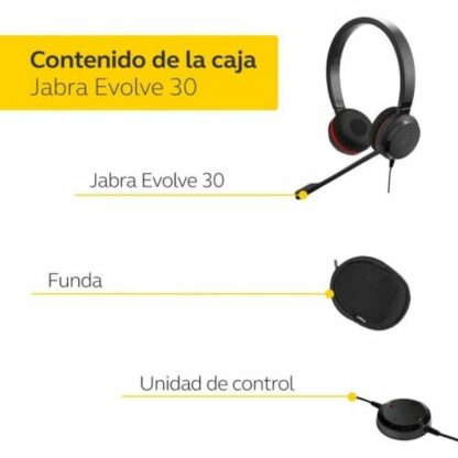 Ακουστικά με Μικρόφωνο Jabra 5399-823-309 Μαύρο