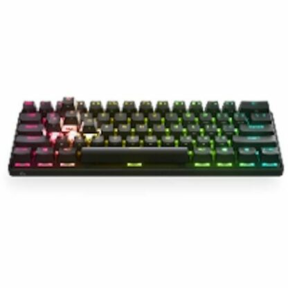 Πληκτρολόγιο SteelSeries Apex Pro Mini Μαύρο AZERTY Ασύρματο Οπίσθιος Φωτισμός LDC (Ανακαινισμένα A)