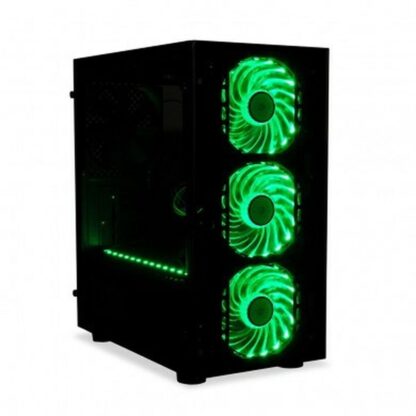 iBox PASSION V4 Mini Tower Black - Κουτί Μεσαίου Πύργου Micro ATX Ibox Μαύρο Πολύχρωμο