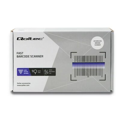 Αναγνώστης για Barcodes Qoltec 50868