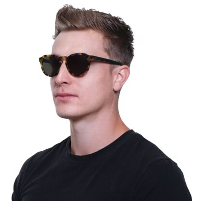 Web - Brown Unisex Sunglasses