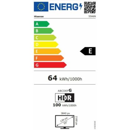 Smart TV Hisense 55A6N        55 55" 4K Ultra HD LED HDR