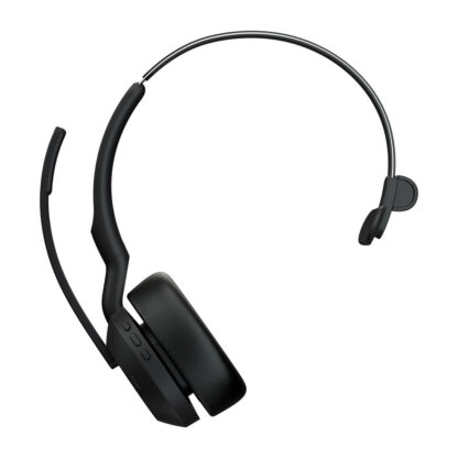 Jabra Evolve2 55 - Link380c MS Mono - Ακουστικά με Μικρόφωνο 25599-899-899 Μαύρο