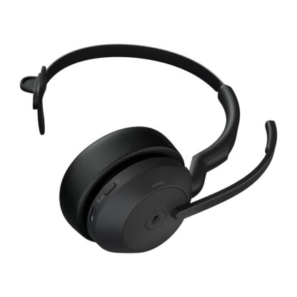 Jabra Evolve2 55 - Link380c MS Mono - Ακουστικά με Μικρόφωνο 25599-899-899 Μαύρο