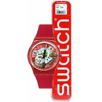 Ανδρικά Ρολόγια Swatch ROSSO BIANCO (Ø 34 mm)