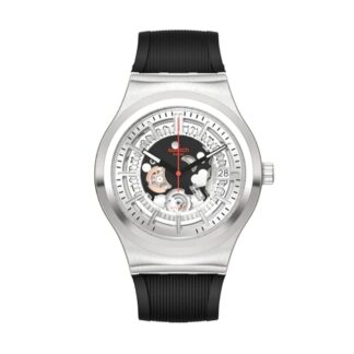 Ανδρικά Ρολόγια Swatch SB05P102 Ροζ (Ø 47 mm)